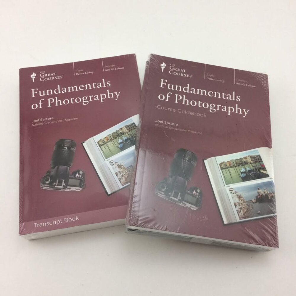 Great Courses Fundamentals of Photography DVDs Course Guidebook Transcript Book